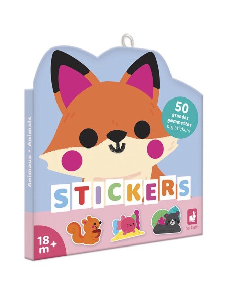 Gommettes Animaux x50 : Mosaïque, gommettes et stickers - Janod