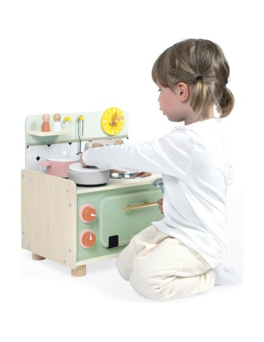 Petite cuisine pour enfant 3 ans - Petite cuisine en bois jouet - Janod