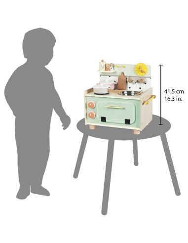 Petite cuisine pour enfant 3 ans - Petite cuisine en bois jouet - Janod