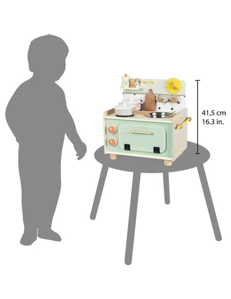 Petite cuisine pour enfant 3 ans - Petite cuisine en bois jouet - Janod