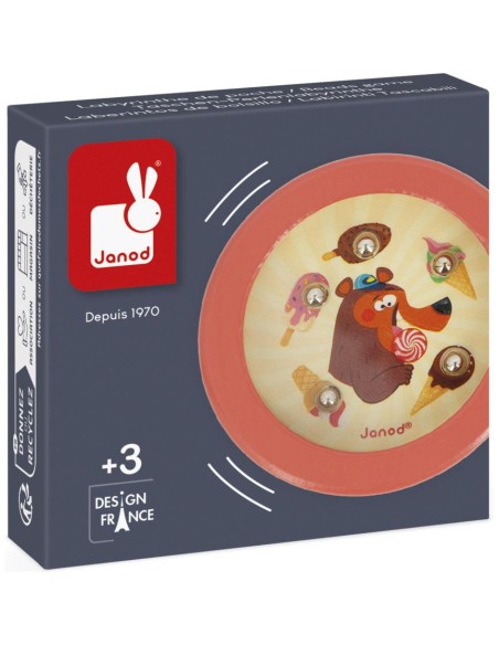Labyrinthe de poche Ours Applepop - Janod