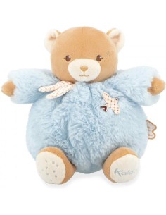 Ours en peluche Patapouf bleu pour bébé, 17 cm - Peluche ours - Kaloo 2