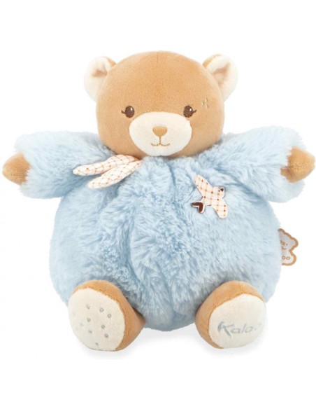 Ours en peluche Patapouf bleu pour bébé, 17 cm - Peluche ours - Kaloo