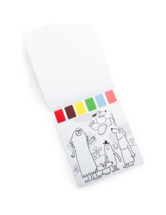Peinture palette magique - Les Schmouks - Moulin Roty - Les Schmouks 2