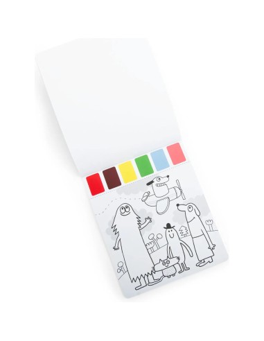 Peinture palette magique - Les Schmouks - Moulin Roty - Les Schmouks