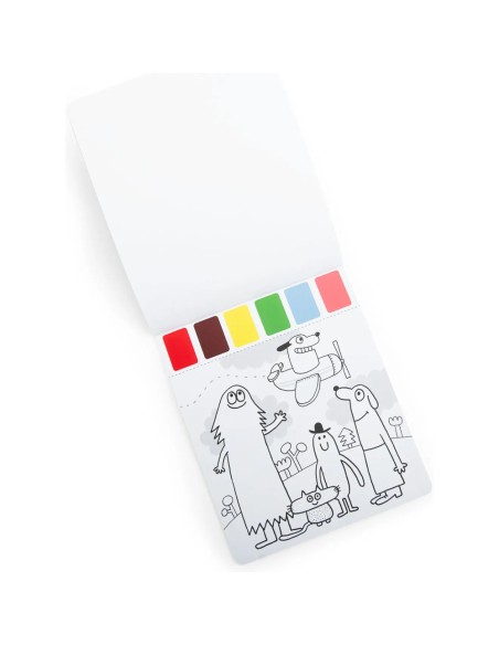 Peinture palette magique - Les Schmouks - Moulin Roty - Les Schmouks