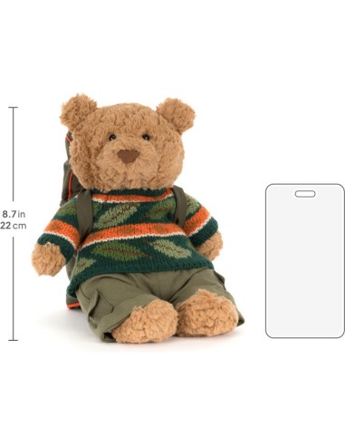Bartholomew Bear Hiking Outfit - Jellycat