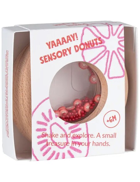 Anneau donut sensoriel - Tomates - Petit Boum