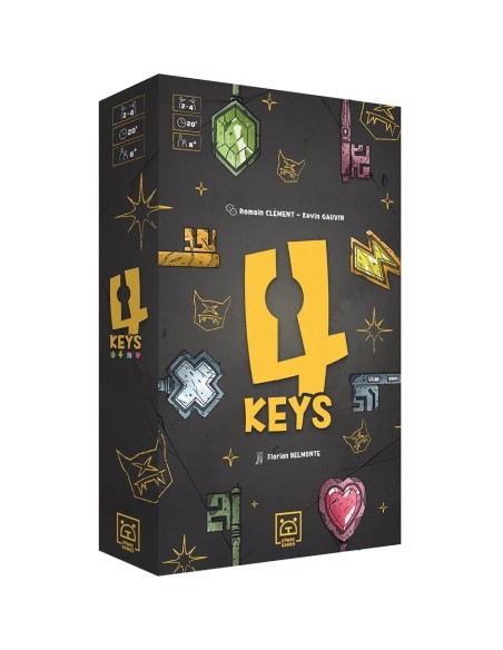 4 Keys - Jeu de société - greee games