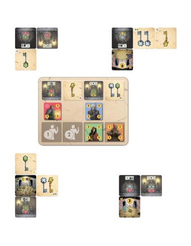 4 Keys - Jeu de société - greee games