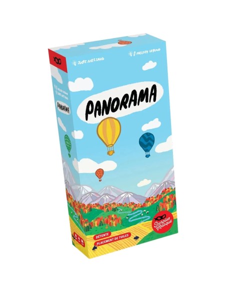 Panorama - Jeu de Société - Jeu de Pose de Tuiles - Le Scorpion Masqué
