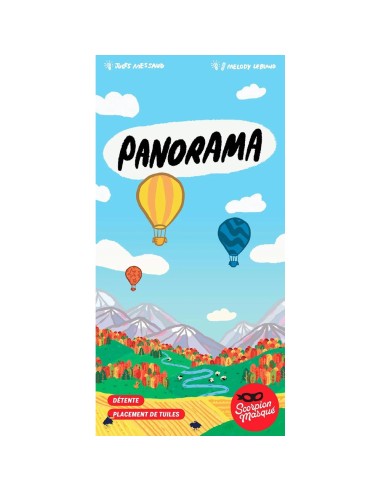 Panorama - Jeu de Société - Jeu de Pose de Tuiles - Le Scorpion Masqué