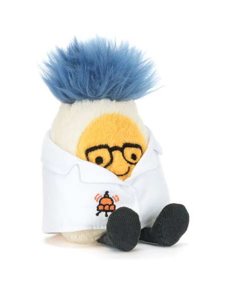 Amuseables Boiled Egg Scientist Outfit - Jellycat
