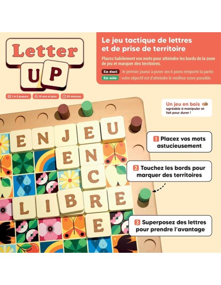 Letter Up - Jeu Unfriendly Games
