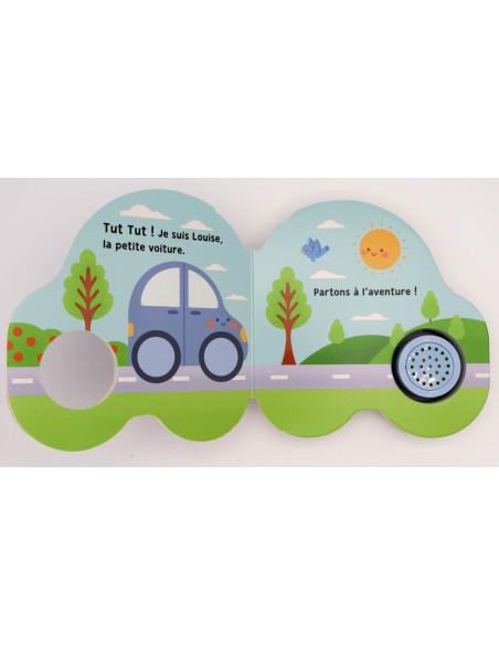Petits véhicules sonores - Louise la voiture - Livres enfants - Auzou
