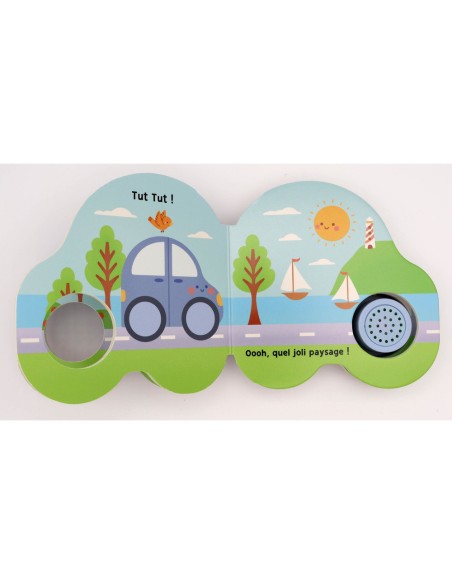 Petits véhicules sonores - Louise la voiture - Livres enfants - Auzou