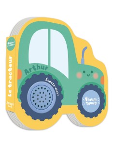 Petits véhicules sonores - Arthur le tracteur - Livres enfants - Auzou