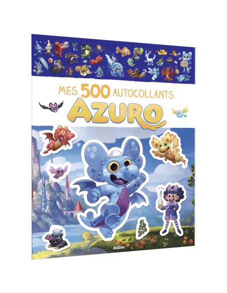 500 autocollants azuro - Activités et loisirs créatifs - Auzou