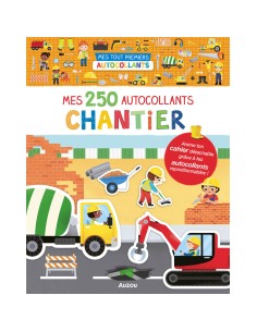 Mes 250 autocollants chantier - Activités et loisirs créatifs - Auzou