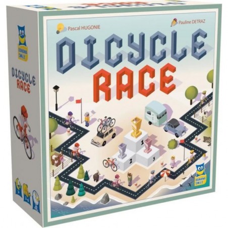 Jeu de société Dicycle Race - Asmodee