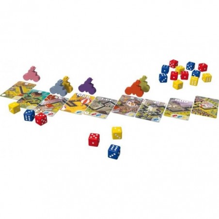 Jeu de société Dicycle Race - Asmodee