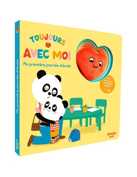 Toujours avec moi - Ma première journée d'école - Livres enfants - Auzou