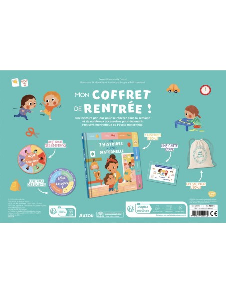Mon coffret de rentrée ! - Livres enfants - Auzou
