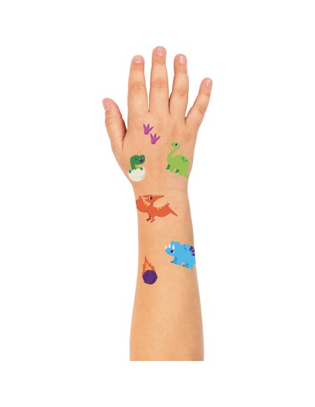 Mes p'tits tattoos - Mes p'tits tattoos dinosaures - Activités et loisirs créatifs - Auzou