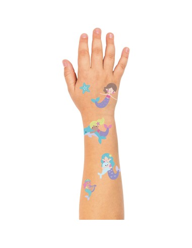 Mes p'tits tattoos - Sirènes - Activités et loisirs créatifs - Auzou