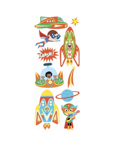Mes p'tits tattoos - Mes p'tits tattoos super-héros - Activités et loisirs créatifs - Auzou