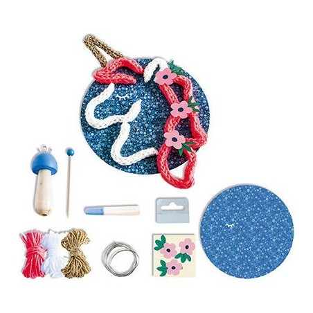 Coffret Tricotin Déco "Licorne"