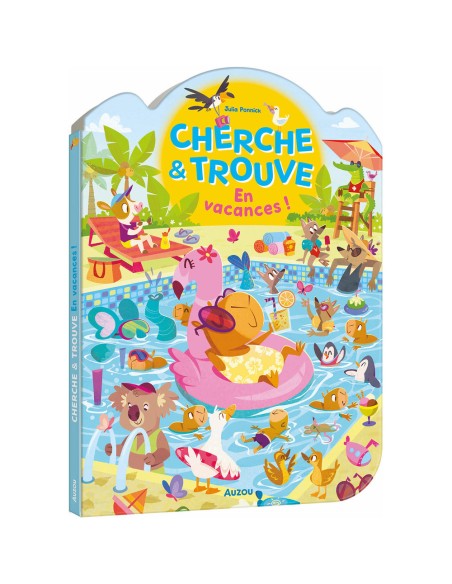 Cherche et trouve en vacances ! - Livres enfants - Auzou