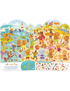 Cherche et trouve en vacances ! - Livres enfants - Auzou 2