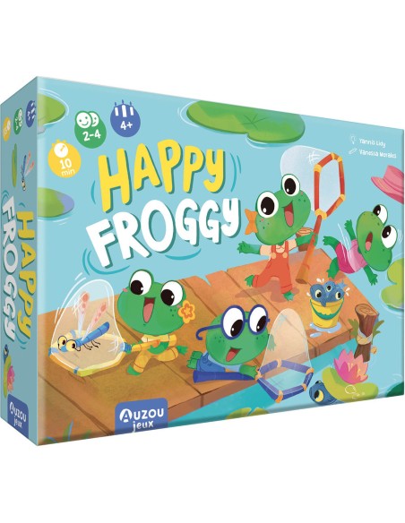 P'tit jeu - Happy froggy - Auzou