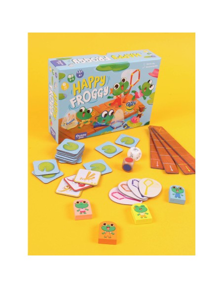 P'tit jeu - Happy froggy - Auzou