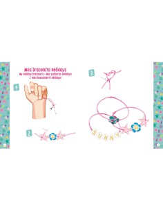 Ma boîte à bijoux - Bracelets holidays - Activités et loisirs créatifs - Auzou 2