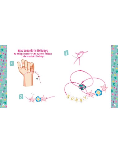 Ma boîte à bijoux - Bracelets holidays - Activités et loisirs créatifs - Auzou