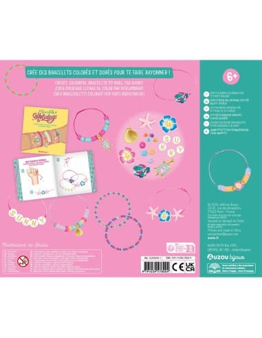 Ma boîte à bijoux - Bracelets holidays - Activités et loisirs créatifs - Auzou