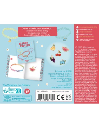 Mon superbe bijou - Bijoux fruités - Activités et loisirs créatifs - Auzou