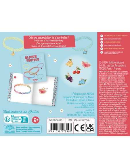 Mon superbe bijou - Bijoux fruités - Activités et loisirs créatifs - Auzou