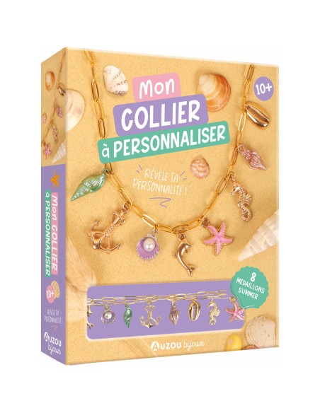 Mon collier à personnaliser - Activités et loisirs créatifs - Auzou