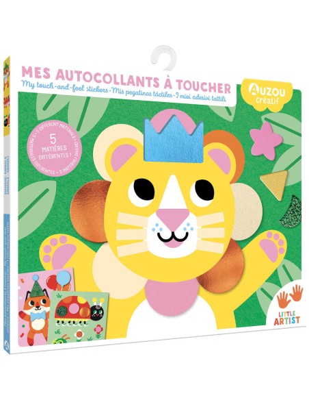 Ma pochette d'artiste - Mes autocollants à toucher - Activités et loisirs créatifs - Auzou