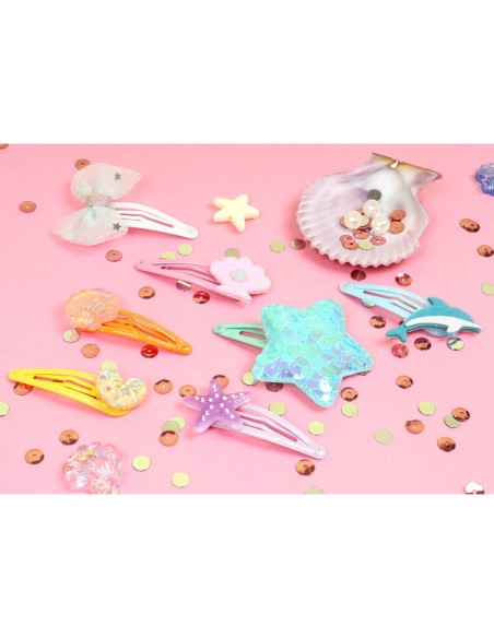 Mon coffret d'artiste - Mes barrettes pailletées - Activités et loisirs créatifs - Auzou