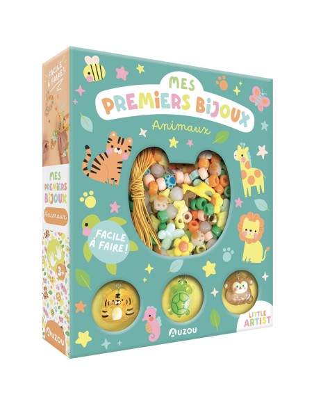Mes premiers bijoux - Mes premiers bijoux - Animaux - Activités et loisirs créatifs - Auzou