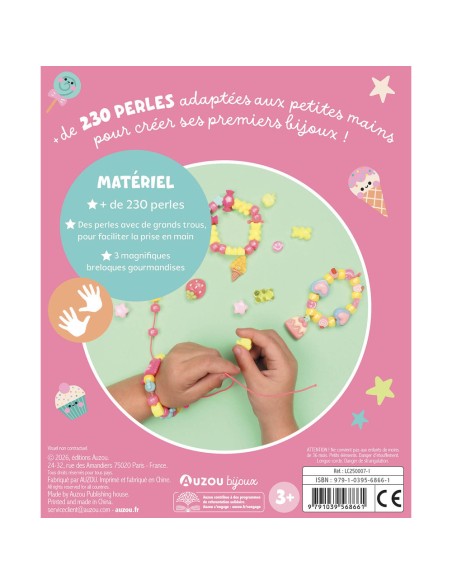 Mes premiers bijoux - Gourmandises - Activités et loisirs créatifs - Auzou