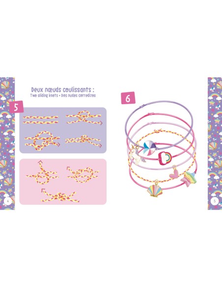 Mon superbe bijou - Mes bracelets licornes fluos - Activités et loisirs créatifs - Auzou