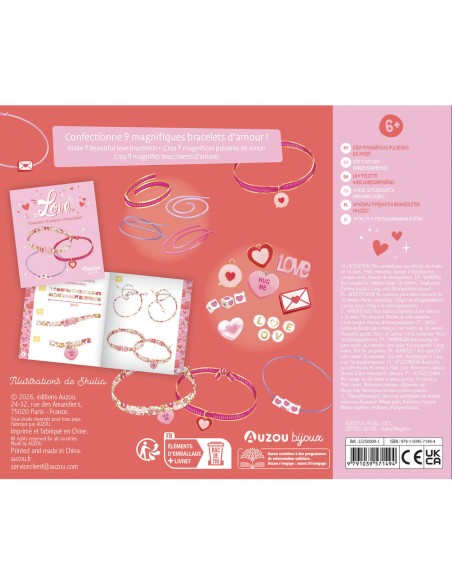 Mes jolis bijoux - Love - Activités et loisirs créatifs - Auzou