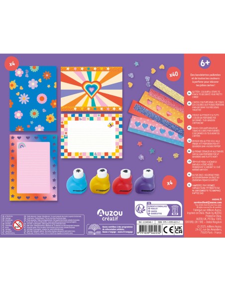 Mon coffret d'artiste - Mes mini perforatrices - Activités et loisirs créatifs - Auzou