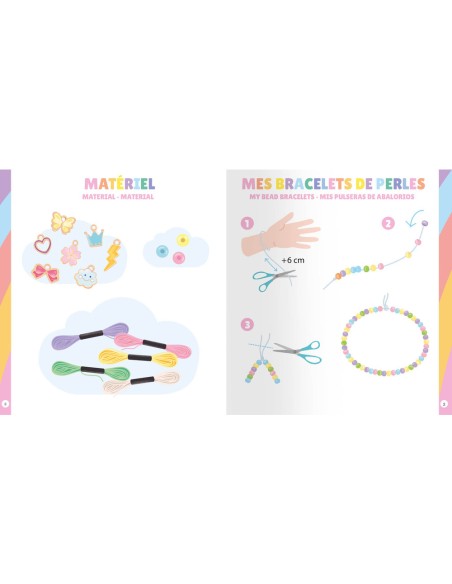 Bijoux arc-ciel - Activités et loisirs créatifs - Auzou
