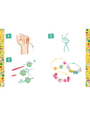 Mes jolis bijoux - Mes premiers bijoux animaux mignons - Activités et loisirs créatifs - Auzou